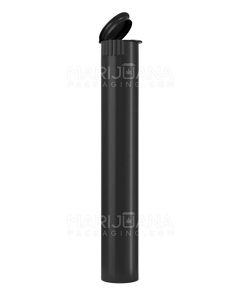 Child Resistant & Sustainable 100% Biodegradable Pop Top Plastic Pre-Roll Tubes | 116mm - Black | Sample