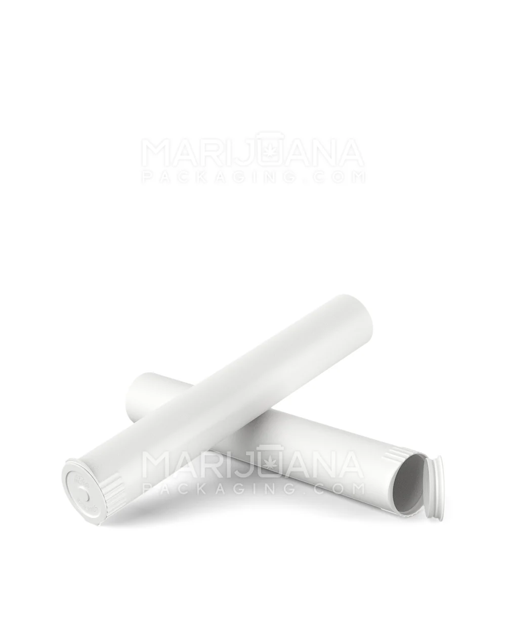 Child Resistant & Sustainable | 100% Biodegradable Pop Top Plastic Pre-Roll Tubes | 116mm - White - 1000 Count - Image 10