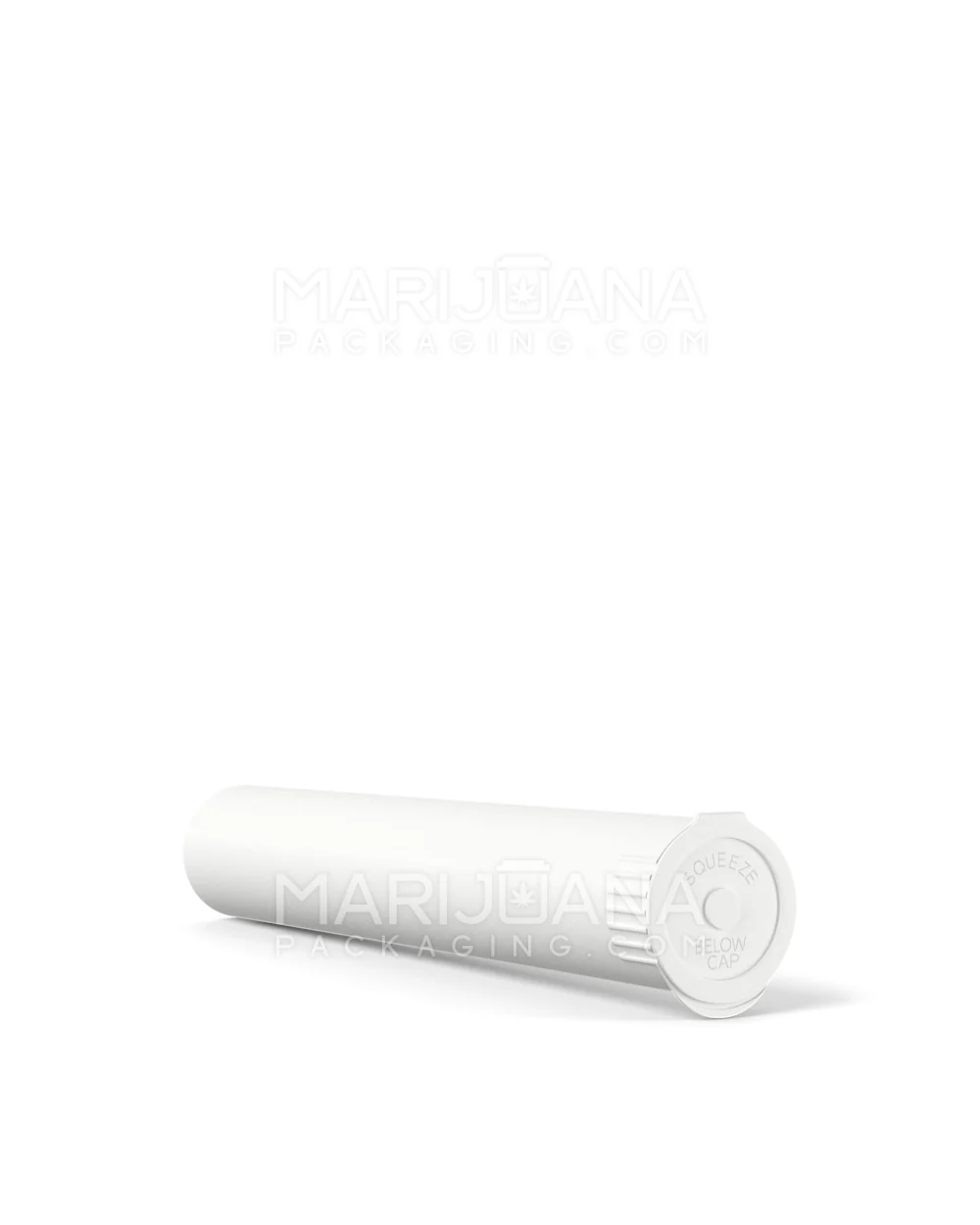 Child Resistant & Sustainable | 100% Biodegradable Pop Top Plastic Pre-Roll Tubes | 116mm - White - 1000 Count - Image 6