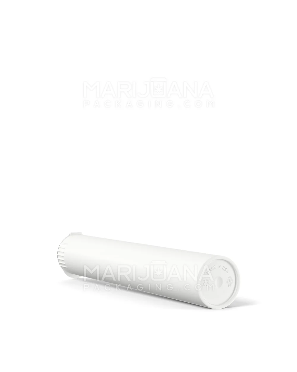 Child Resistant & Sustainable | 100% Biodegradable Pop Top Plastic Pre-Roll Tubes | 116mm - White - 1000 Count - Image 7