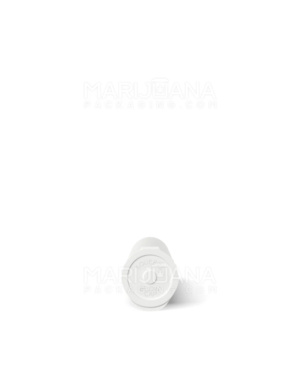 Child Resistant & Sustainable | 100% Biodegradable Pop Top Plastic Pre-Roll Tubes | 116mm - White - 1000 Count - Image 8