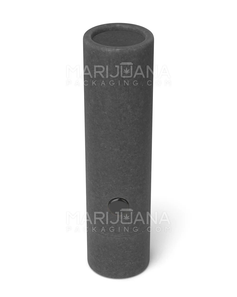Child Resistant & Sustainable 100% Recyclable Cardboard Vape Cartridge Tube w/ Press Button | 95mm - Black | Sample - Image 7