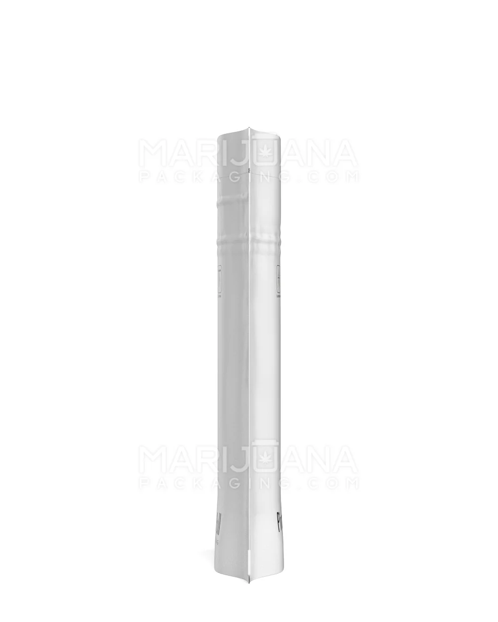 Child Resistant & Tamper Evident | Pinch N Pull Matte White PCR Mylar Bags | 4in x 7in - 7g - 250 Count - Image 4