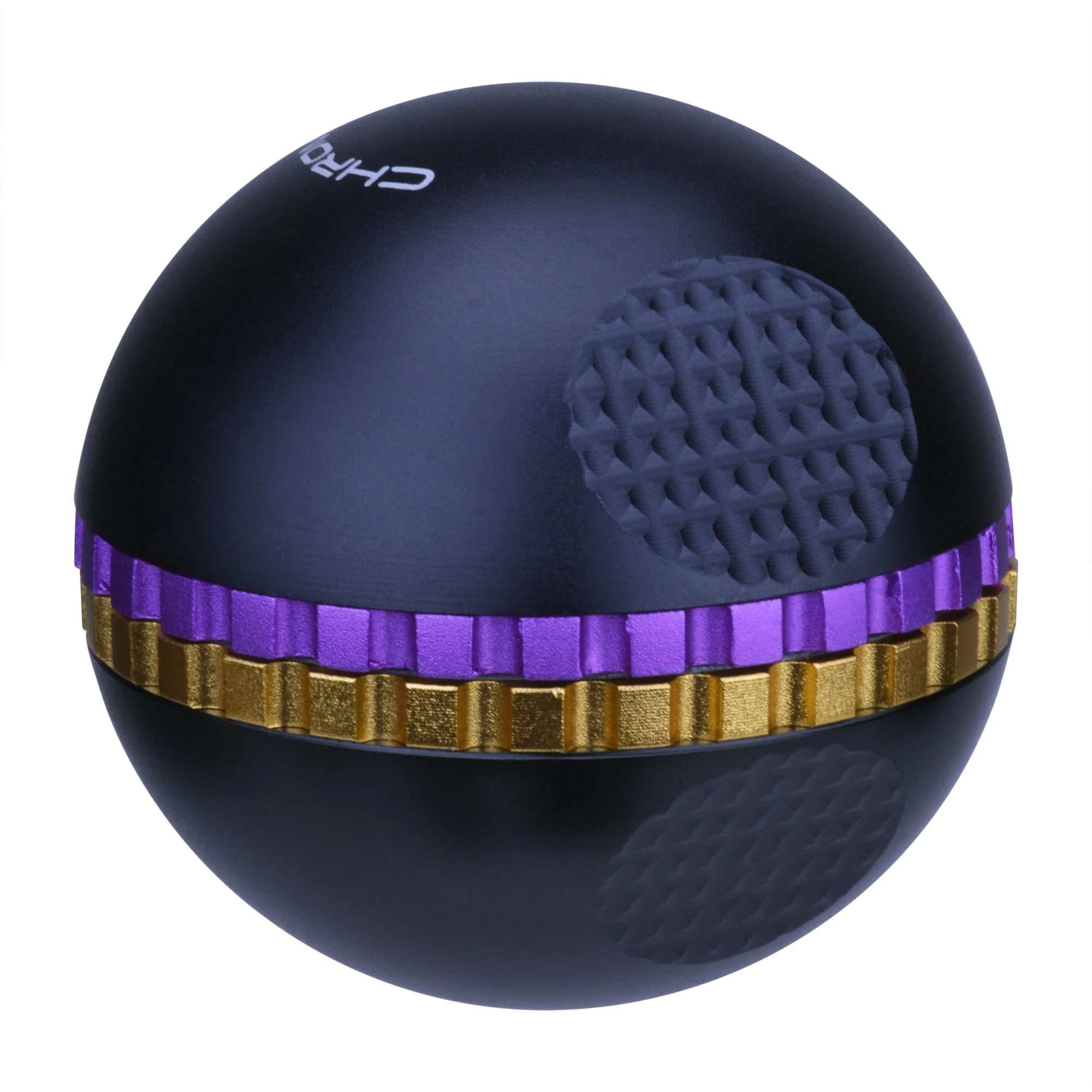 CHROMIUM CRUSHER | Magnetic Zinc Alloy Sphere Grinder | 4 Piece - 62mm - Black - Image 2