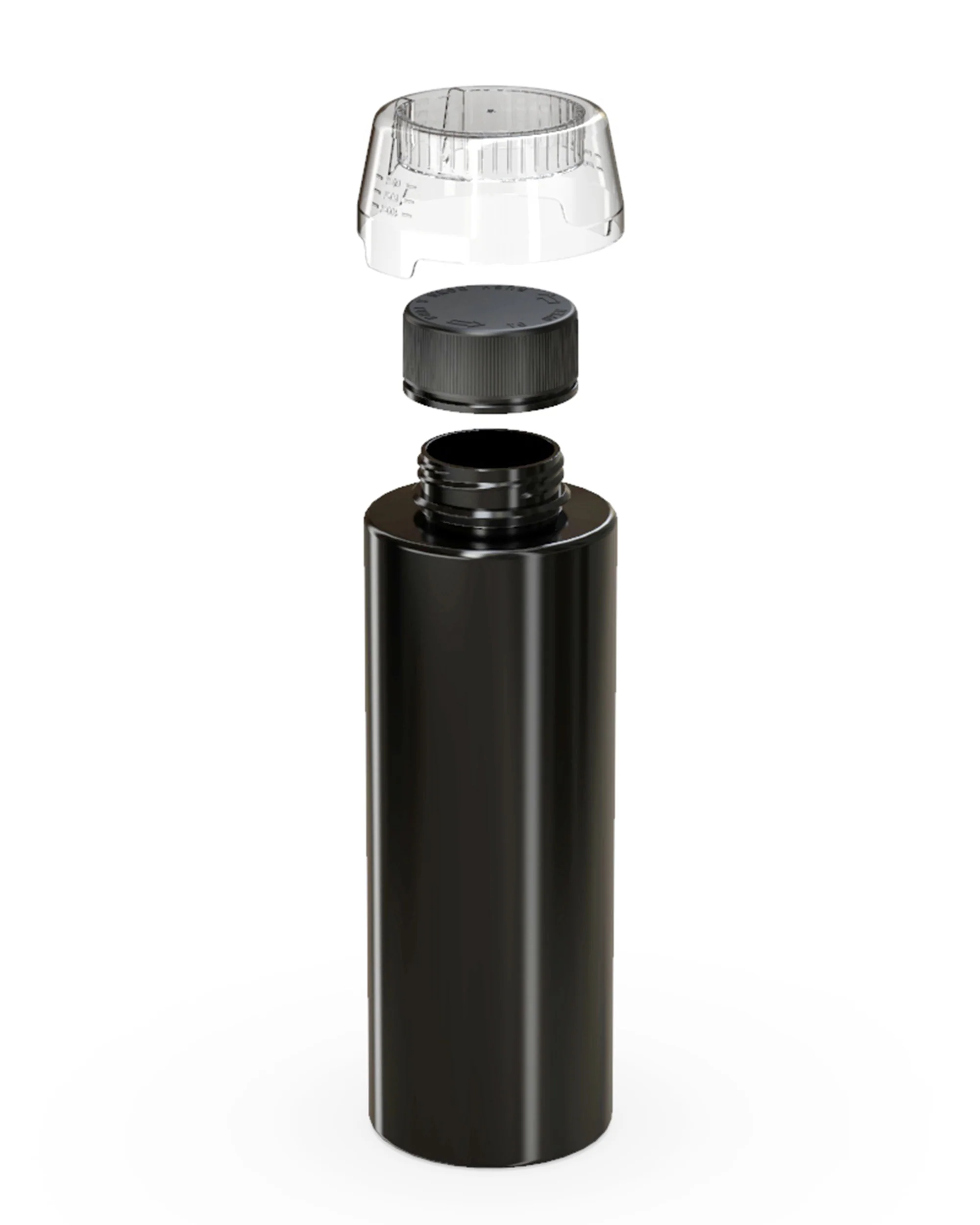 CHUBBY GORILLA | Child Resistant All-In-One Aviator Base Bottles | 1 Liter - Black - 30 Count - Image 4