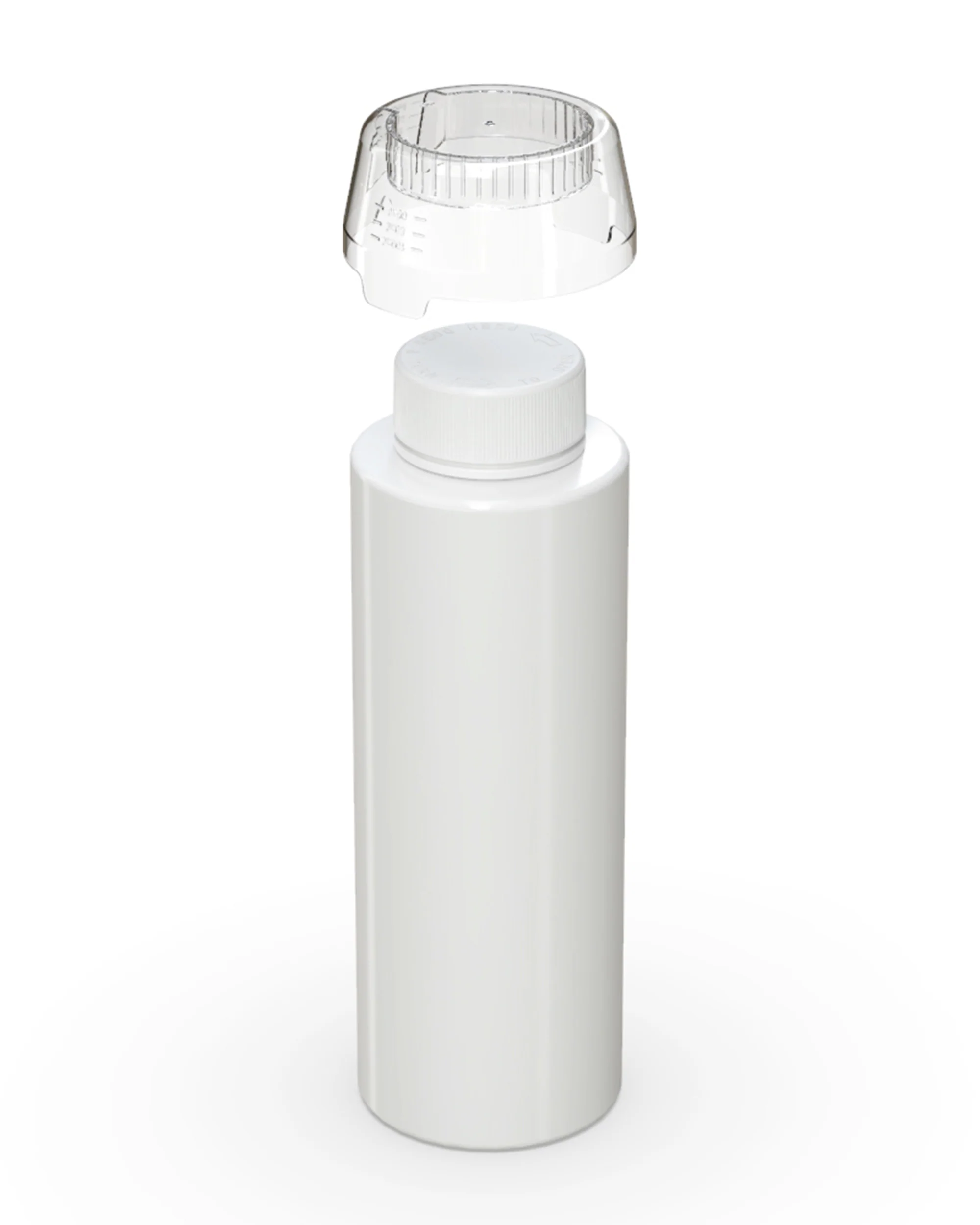 CHUBBY GORILLA | Child Resistant All-In-One Aviator Base Bottles | 1 Liter - White - 30 Count - Image 3