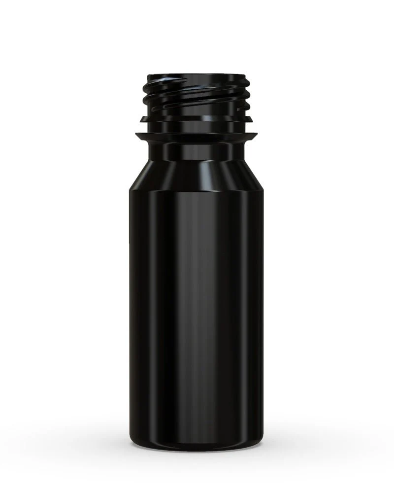 CHUBBY GORILLA | Child Resistant Aviator Shot Bottles Black | 60mL - w/ Black Lid - 500 Count - Image 4