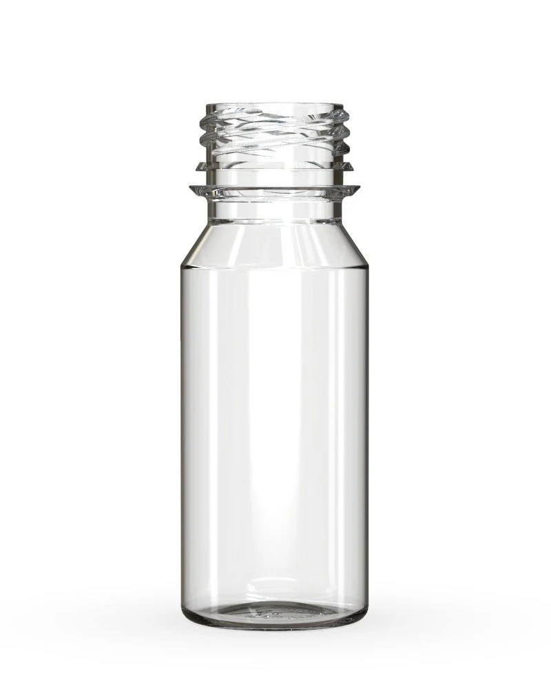CHUBBY GORILLA | Child Resistant Aviator Shot Bottles Clear | 60mL - w/ Black Lid - 500 Count - Image 4