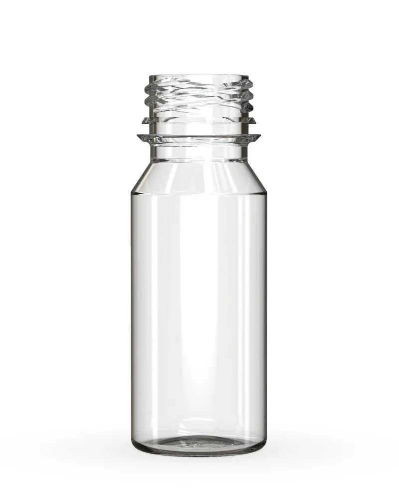 CHUBBY GORILLA | Child Resistant Aviator Shot Bottles Clear | 60mL - w/ White Lid - 500 Count - Image 4