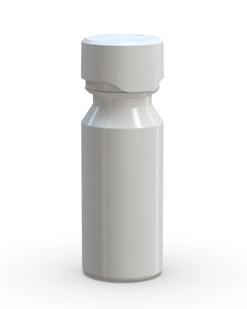 CHUBBY GORILLA | Child Resistant Aviator Shot Bottles White | 60mL - w/ White Lid - 500 Count - Image 2