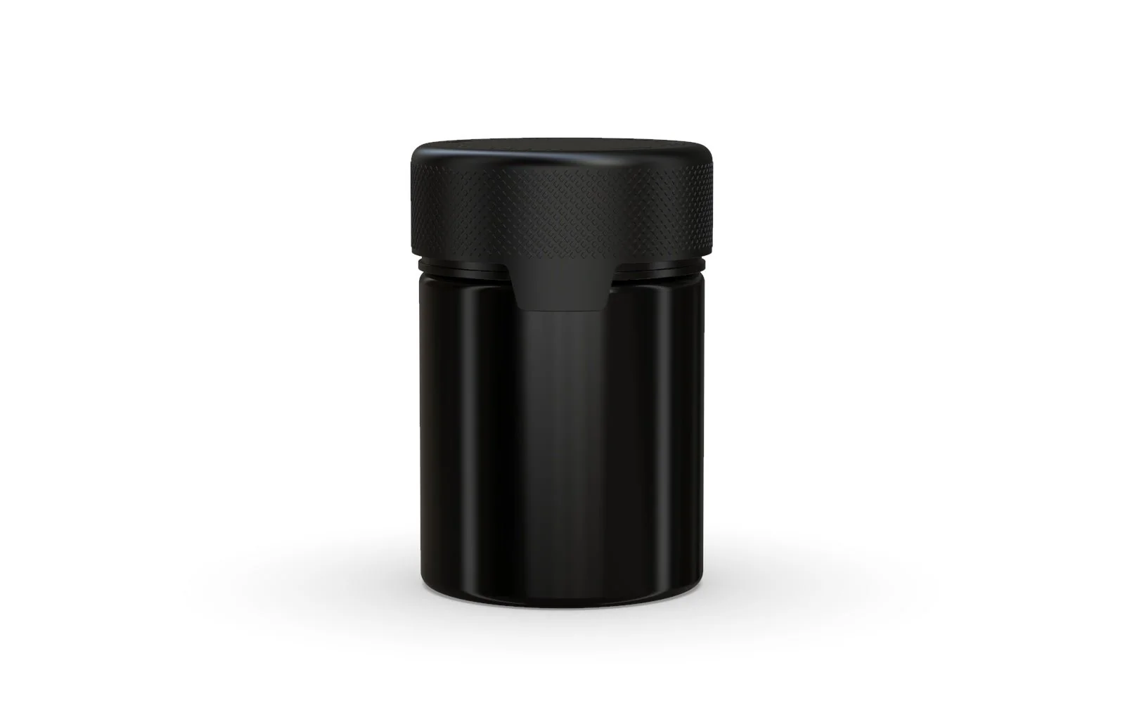 CHUBBY GORILLA | Child Resistant Black Plastic Aviator Container w/ Black Cap | 120mL - 4oz - 400 Count