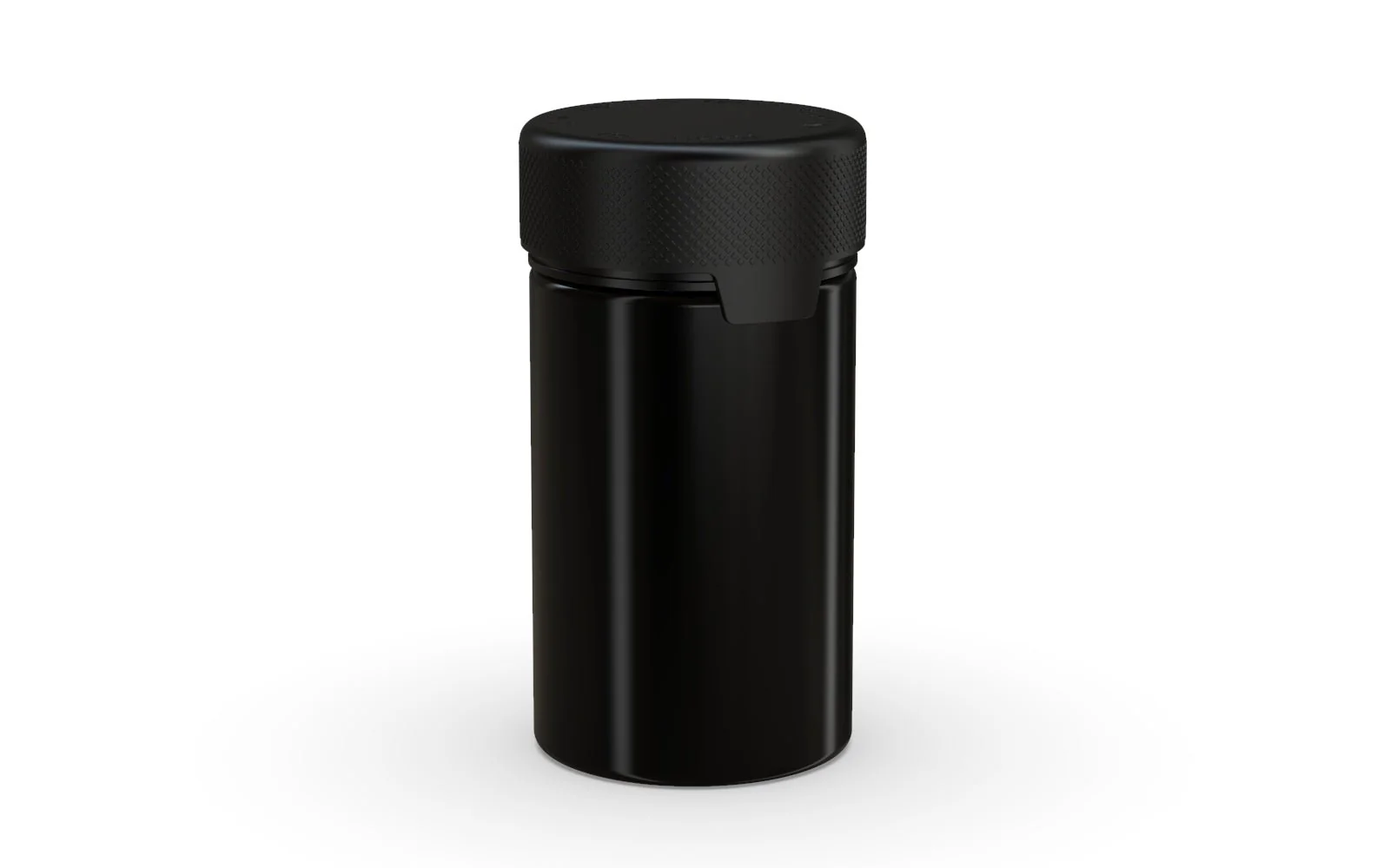 CHUBBY GORILLA | Child Resistant Black Plastic Aviator Container w/ Black Cap | 150mL - 5oz - 300 Count - Image 2