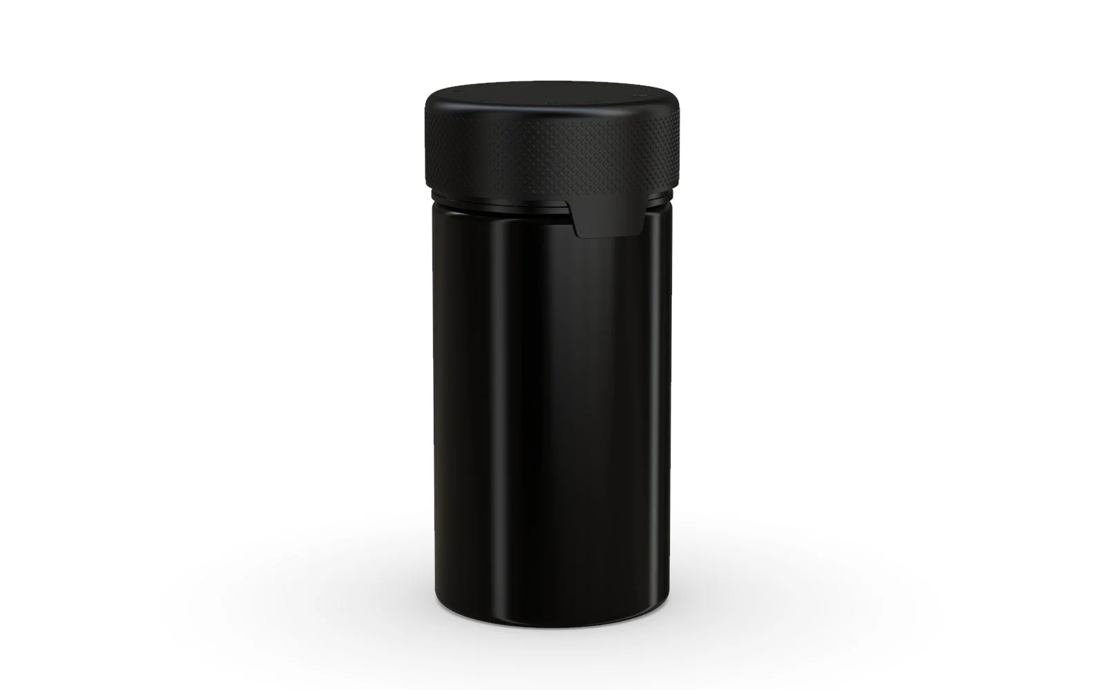 CHUBBY GORILLA | Child Resistant Black Plastic Aviator Container w/ Black Cap | 180mL - 6oz - 300 Count - Image 2