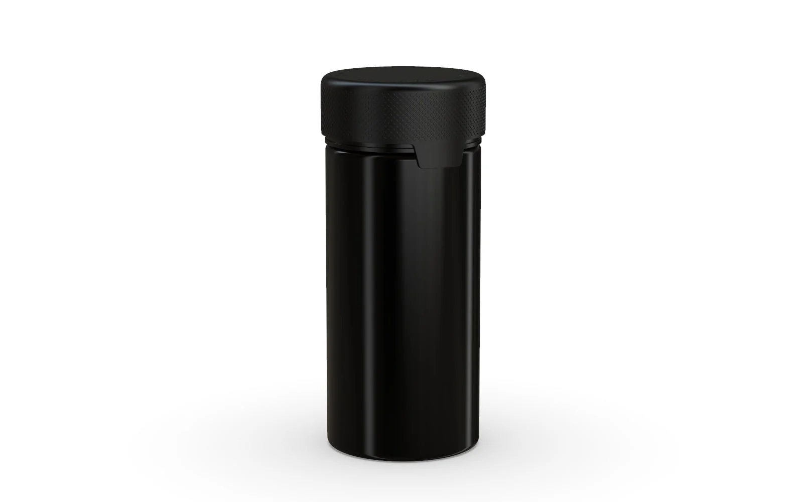 CHUBBY GORILLA | Child Resistant Black Plastic Aviator Container w/ Black Cap | 240mL - 8oz - 200 Count - Image 2