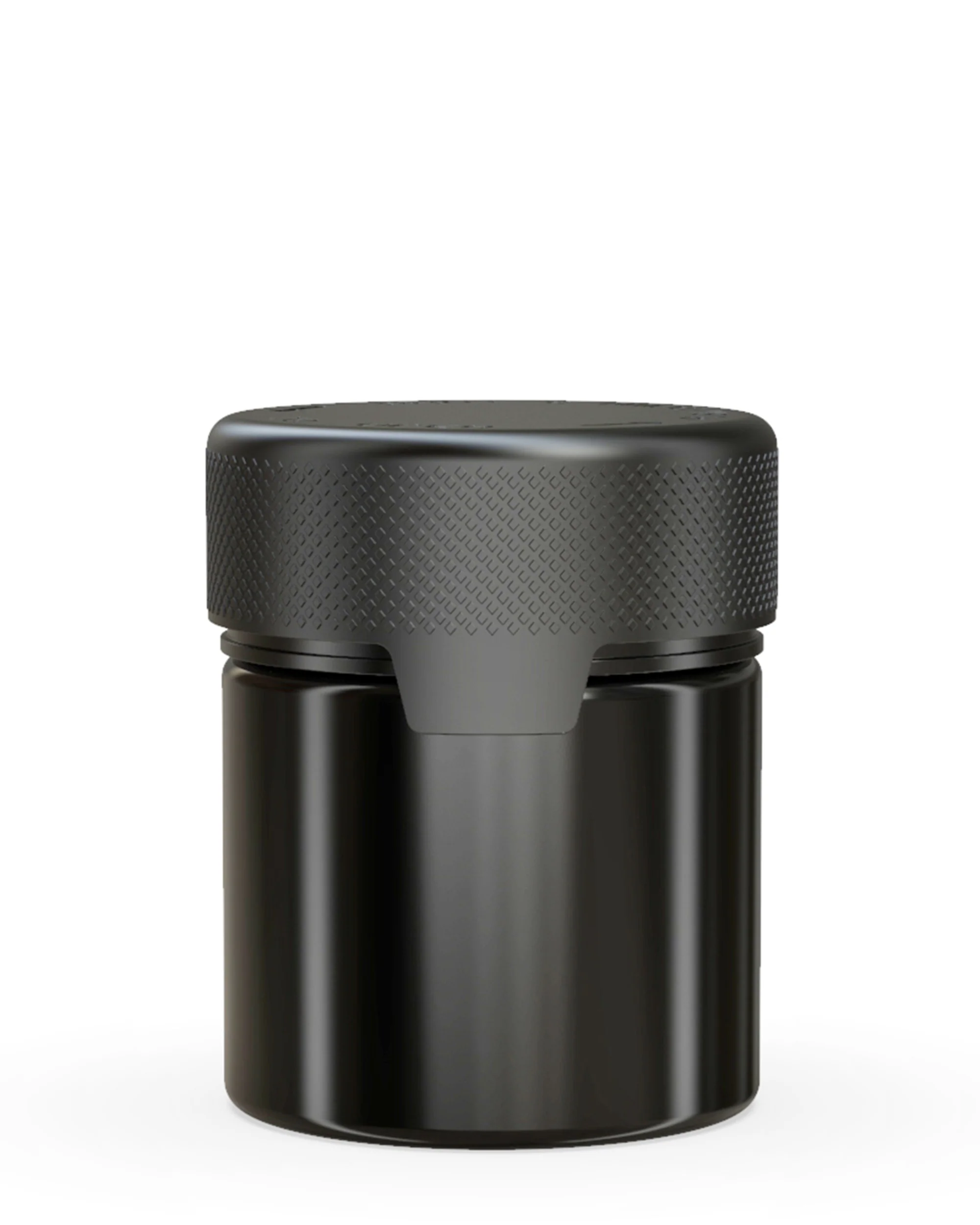 CHUBBY GORILLA Child Resistant Black Plastic Aviator Container w/ Black Cap | 90mL - 3oz | Sample