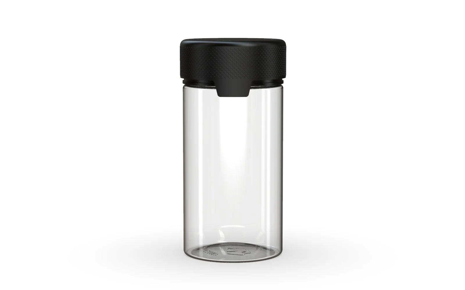 CHUBBY GORILLA | Child Resistant Clear Plastic Aviator Container w/ Black Cap | 180mL - 6oz - 300 Count