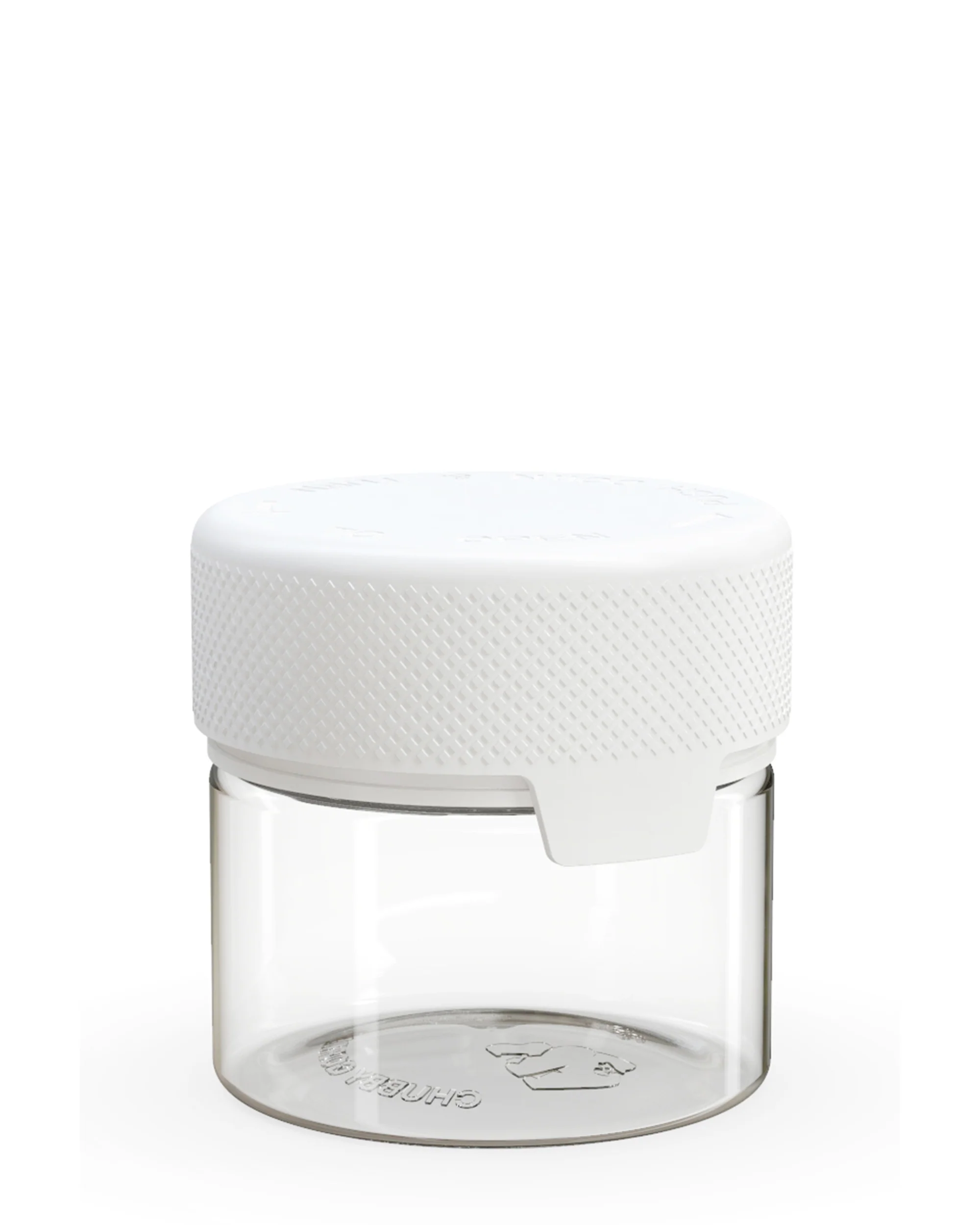 CHUBBY GORILLA | Child Resistant Clear Plastic Aviator Container w/ White Cap | 60mL - 2oz - 500 Count - Image 2
