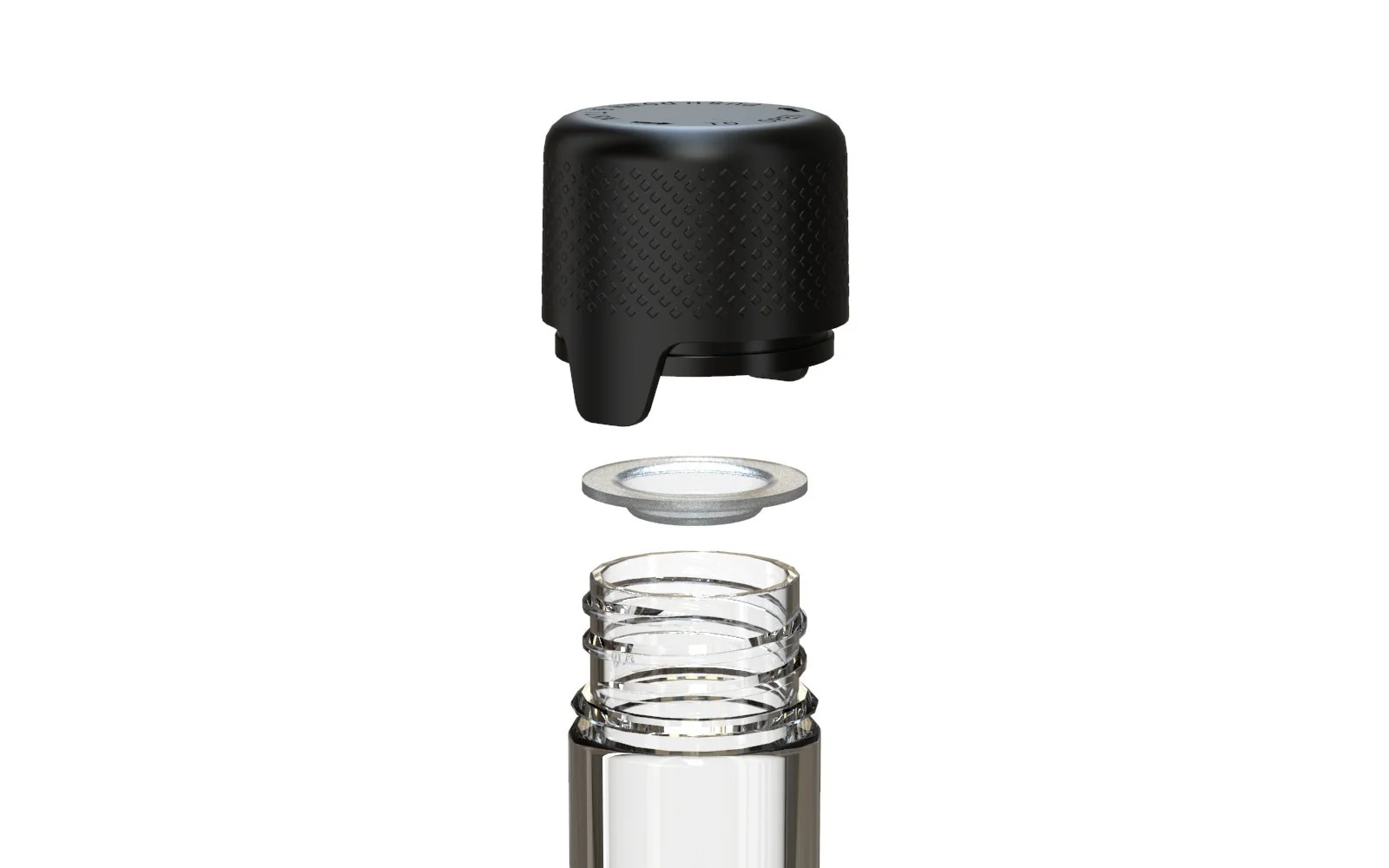 CHUBBY GORILLA | Child Resistant Clear Plastic Aviator Pre-Roll Tubes w/ Black Cap | 25mm - 115mm | Sample - Image 4