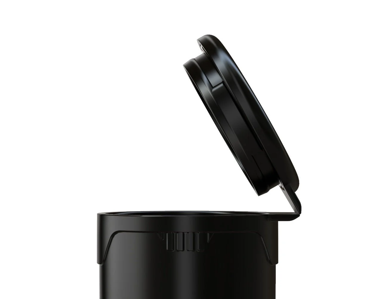 CHUBBY GORILLA | Child Resistant Pop-Cap Black Aviator Plastic Tubes | 116mm - Black Cap - 1500 Count - Image 5