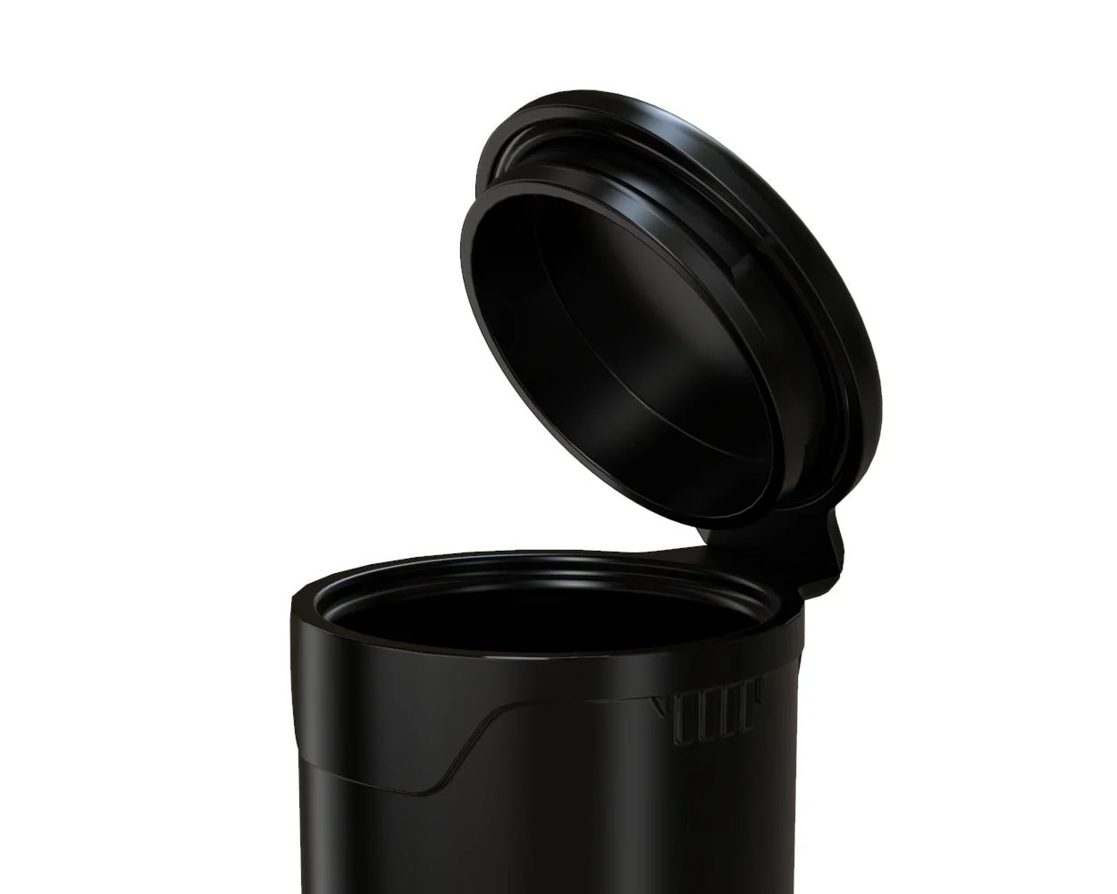 CHUBBY GORILLA | Child Resistant Pop-Cap Black Aviator Plastic Tubes | 116mm - Black Cap - 1500 Count - Image 7