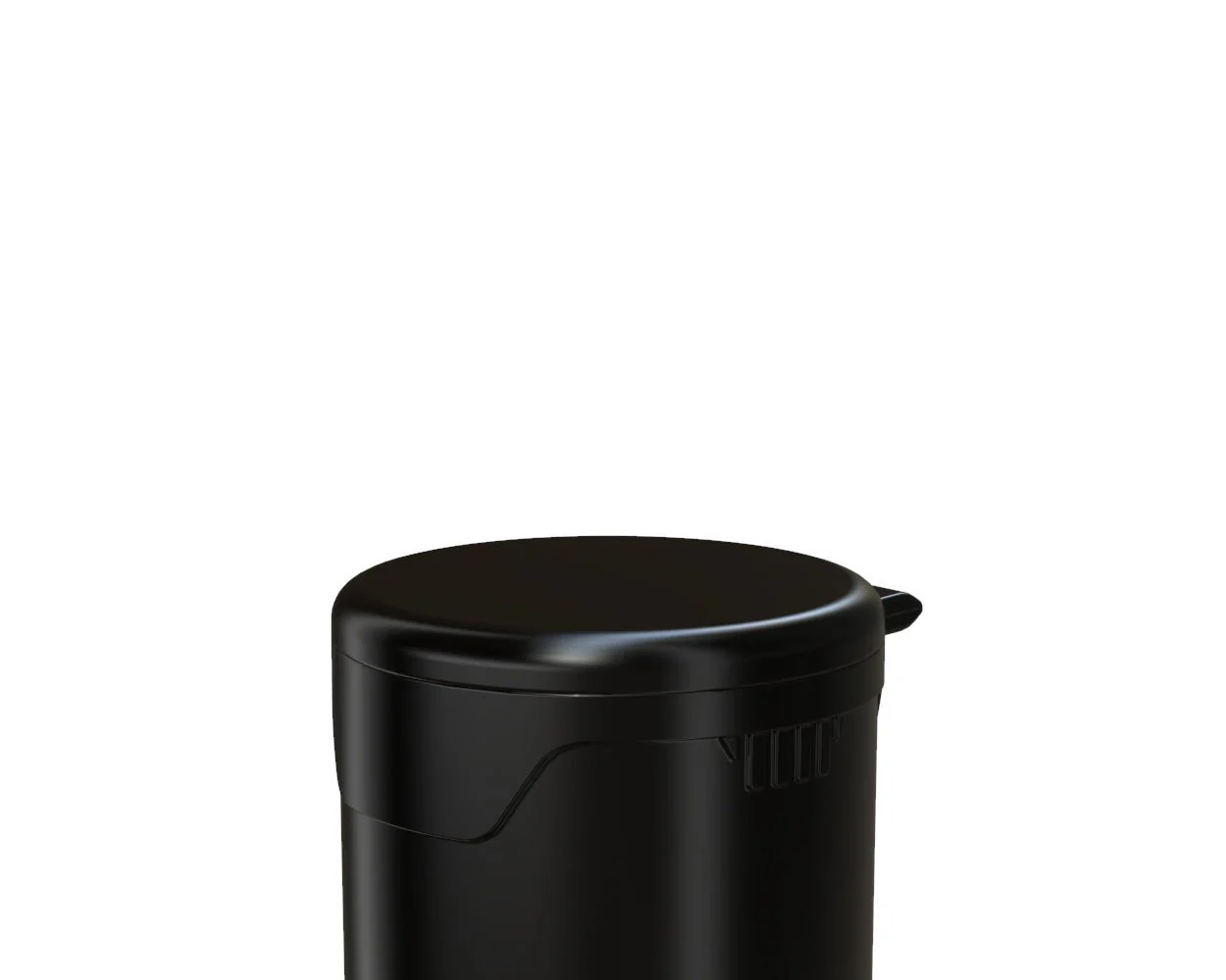 CHUBBY GORILLA | Child Resistant Pop-Cap Black Aviator Plastic Tubes | 98mm - Black Cap - 1500 Count - Image 3