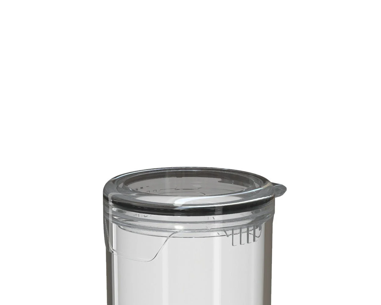 CHUBBY GORILLA | Child Resistant Pop-Cap Clear Aviator Plastic Tubes | 98mm - Clear Cap - 1500 Count - Image 3