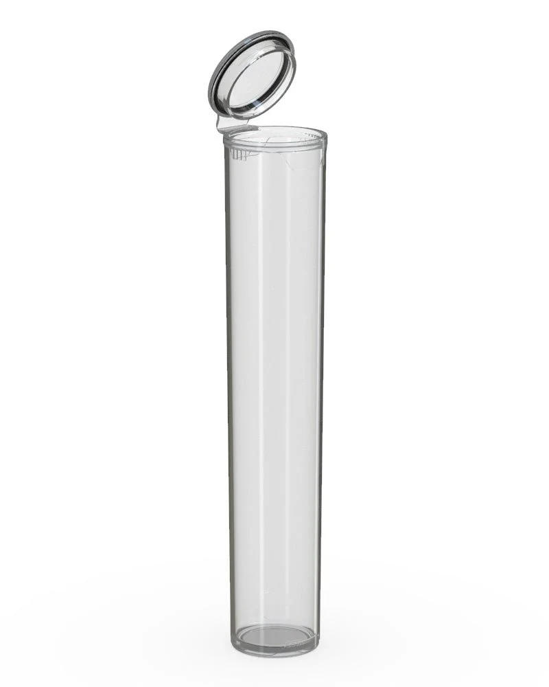 CHUBBY GORILLA | Child Resistant Pop-Cap Clear Aviator Plastic Tubes | 98mm - Clear Cap - 1500 Count - Image 6