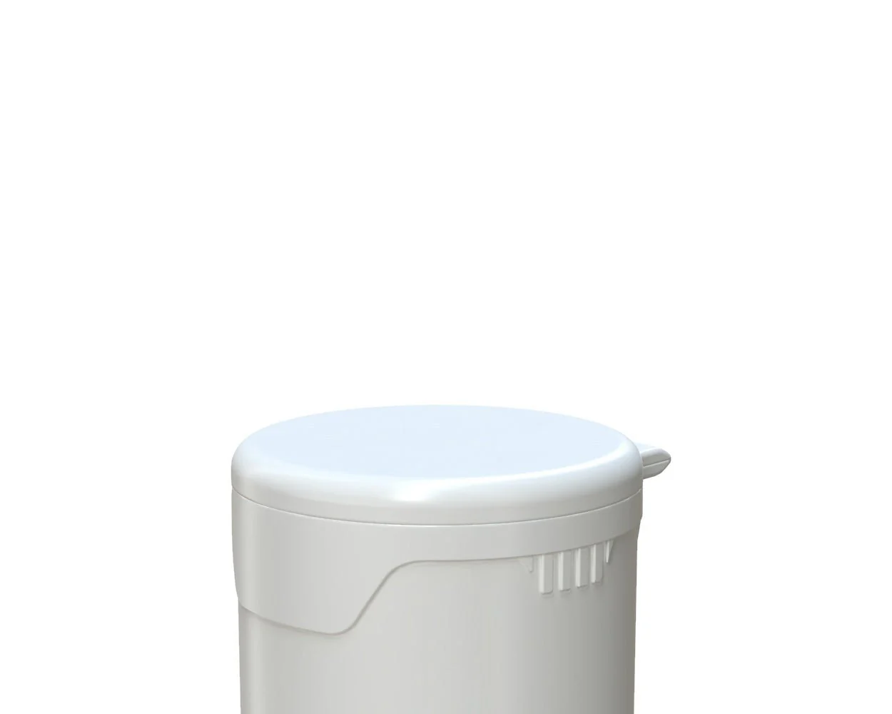 CHUBBY GORILLA | Child Resistant Pop-Cap White Aviator Plastic Tubes | 116mm - White Cap - 1500 Count - Image 3