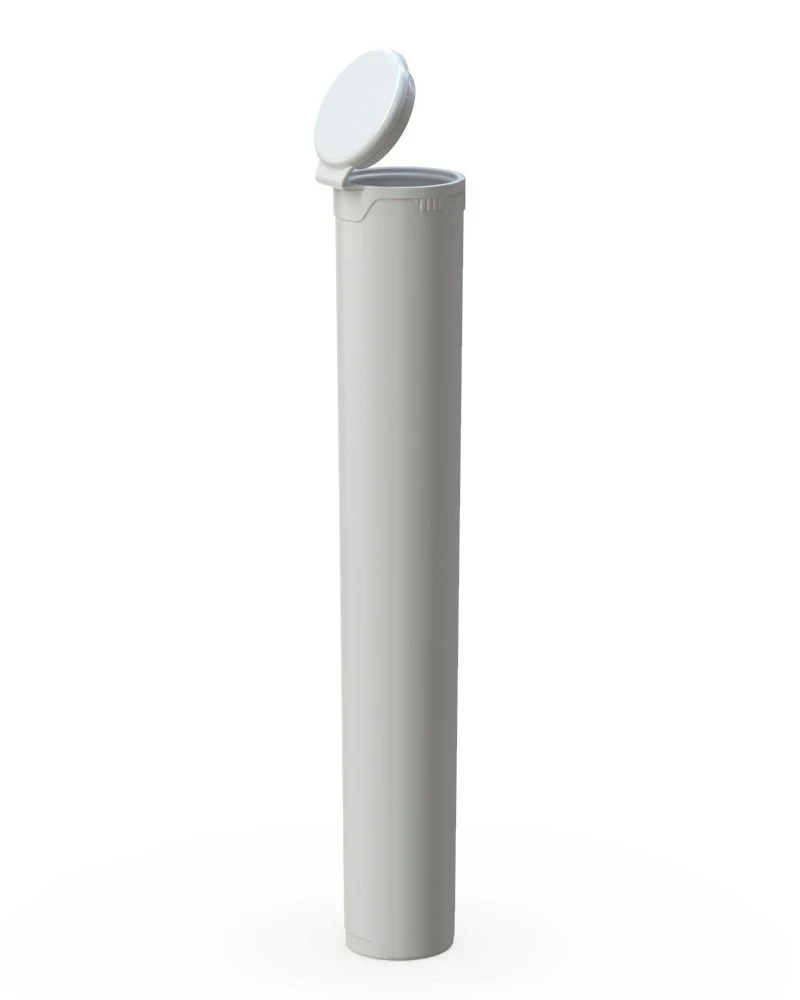 CHUBBY GORILLA | Child Resistant Pop-Cap White Aviator Plastic Tubes | 116mm - White Cap - 1500 Count - Image 5