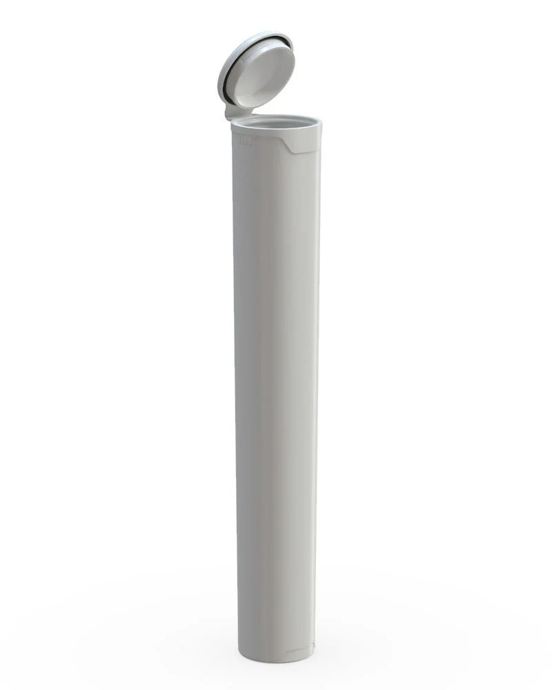 CHUBBY GORILLA | Child Resistant Pop-Cap White Aviator Plastic Tubes | 116mm - White Cap - 1500 Count - Image 6