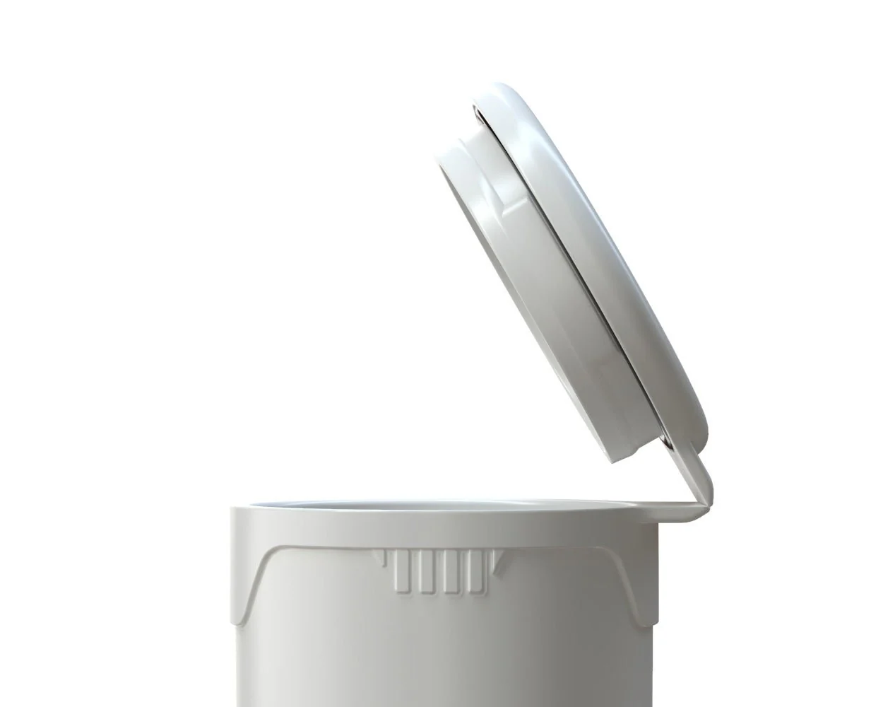 CHUBBY GORILLA | Child Resistant Pop-Cap White Aviator Plastic Tubes | 116mm - White Cap - 1500 Count - Image 7
