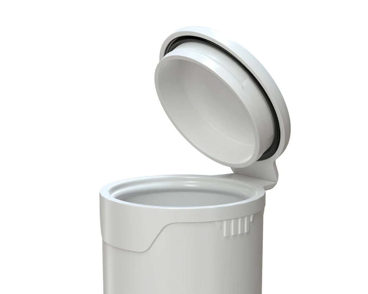 CHUBBY GORILLA | Child Resistant Pop-Cap White Aviator Plastic Tubes | 98mm - White Cap - 1500 Count - Image 4