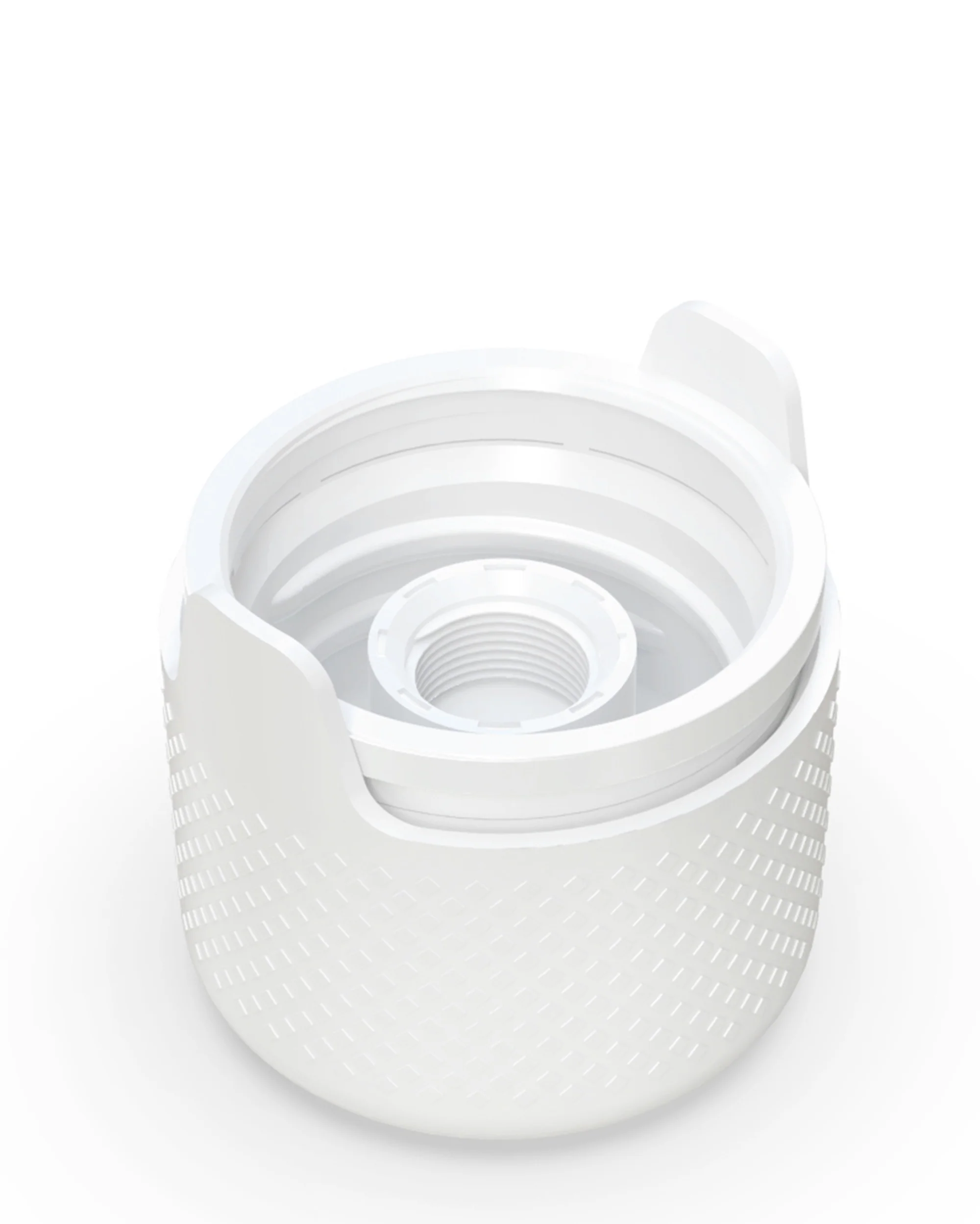 CHUBBY GORILLA | Child Resistant Push Down & Turn Clear Aviator 510 Cartridge Container | 65mm - White Cap - 500 Count - Image 6