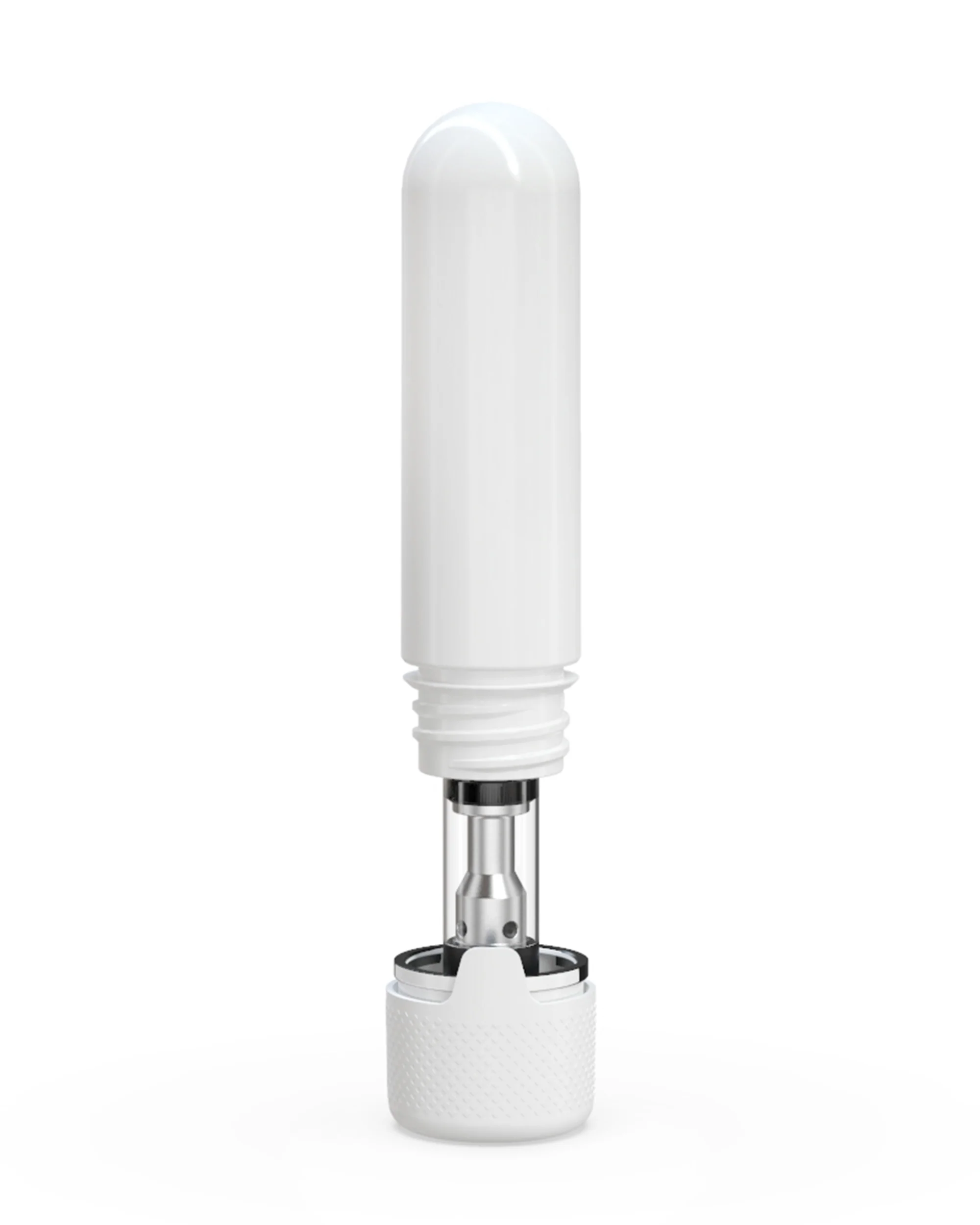 CHUBBY GORILLA | Child Resistant Push Down & Turn Opaque Aviator 510 Cartridge Container | 65mm - White - 500 Count - Image 5