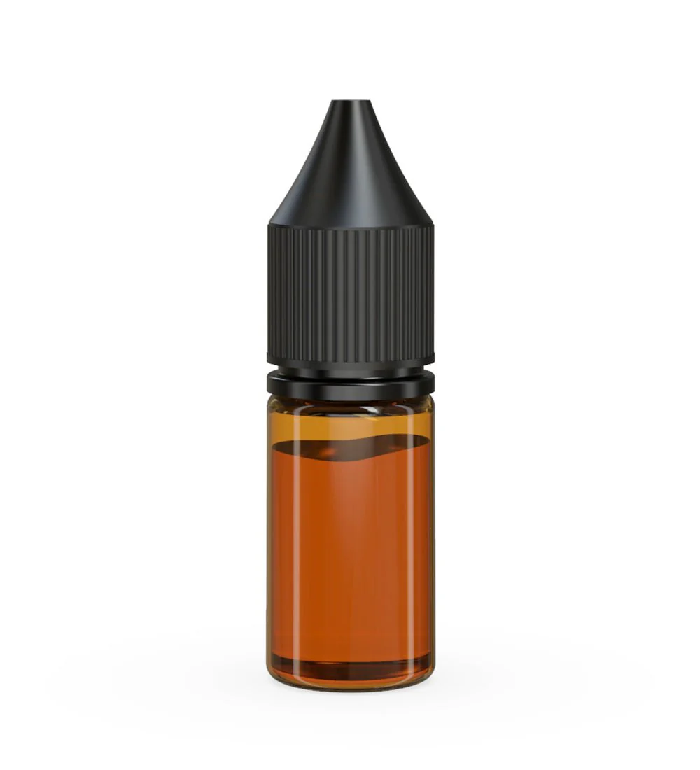 CHUBBY GORILLA | Child Resistant Unicorn V3 PET Dropper Bottles Amber | 10mL - w/ Black Lid - 2000 Count - Image 3