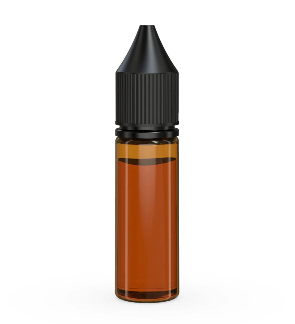 CHUBBY GORILLA | Child Resistant Unicorn V3 PET Dropper Bottles Amber | 16.5mL - w/ Black Lid - 1000 Count - Image 3