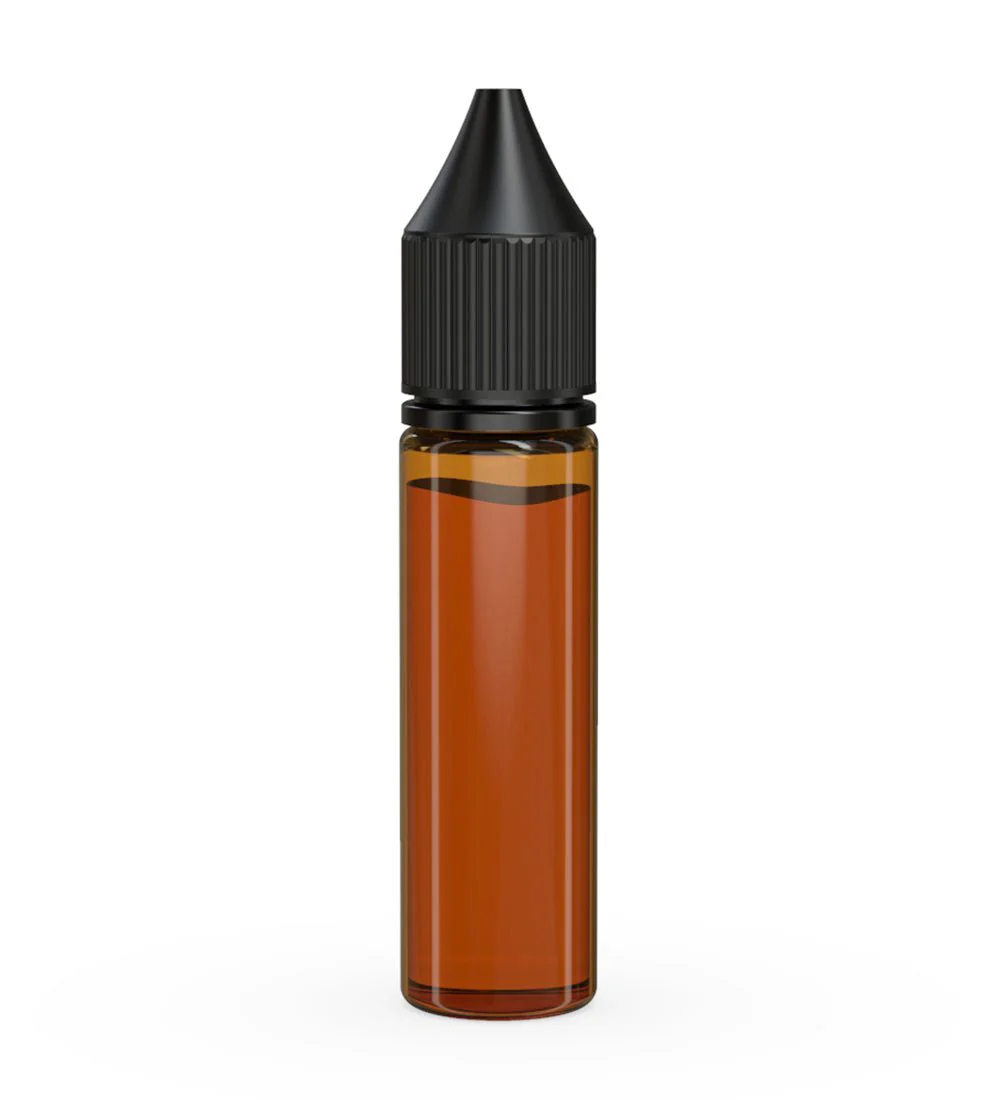 CHUBBY GORILLA | Child Resistant Unicorn V3 PET Dropper Bottles Amber | 20mL - w/ Black Lid - 1000 Count - Image 3