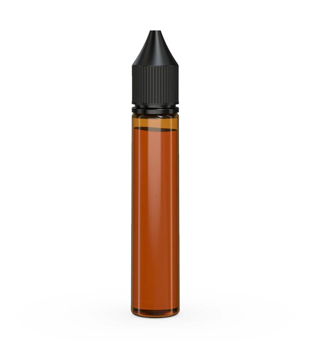 CHUBBY GORILLA | Child Resistant Unicorn V3 PET Dropper Bottles w/ Black Lid | 30mL - Amber - 1000 Count - Image 2