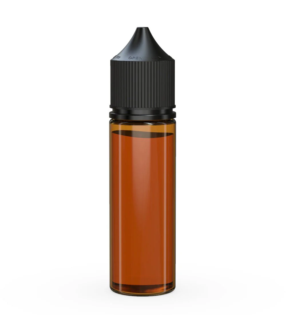 CHUBBY GORILLA | Child Resistant Unicorn V3 PET Dropper Bottles Amber | 50mL - w/ Black Lid - 500 Count - Image 3