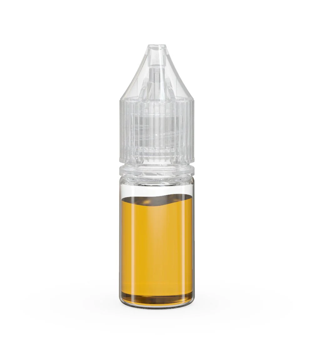 CHUBBY GORILLA | Child Resistant Unicorn V3 PET Dropper Bottles Clear | 10mL - w/ Clear Lid - 2000 Count - Image 3