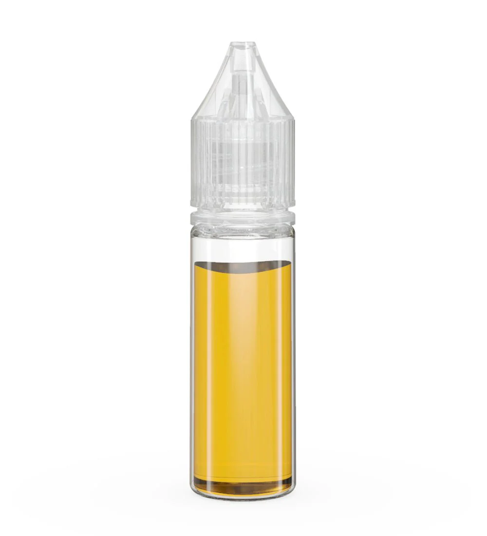 CHUBBY GORILLA | Child Resistant Unicorn V3 PET Dropper Bottles Clear | 16.5mL - w/ Clear Lid - 1000 Count - Image 3