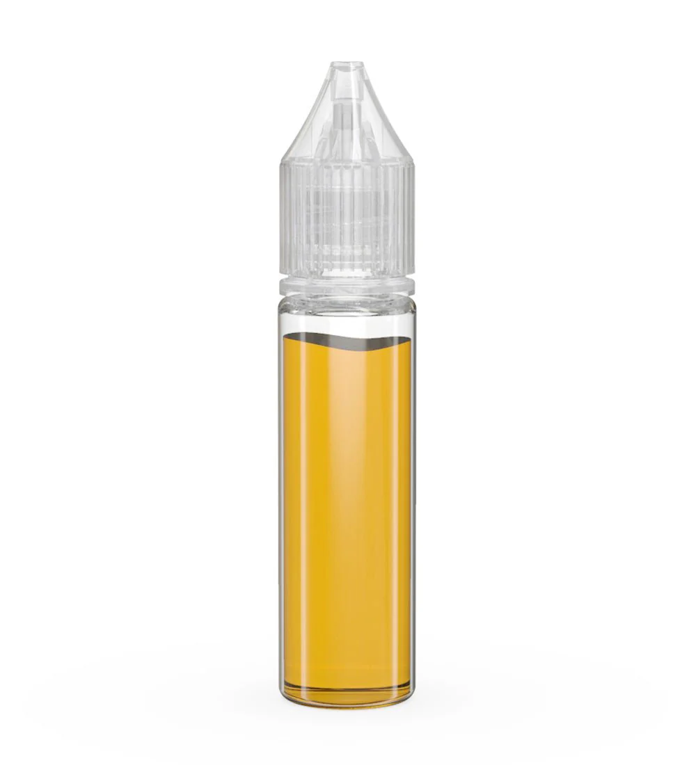 CHUBBY GORILLA | Child Resistant Unicorn V3 PET Dropper Bottles Clear | 20mL - w/ Clear Lid - 1000 Count - Image 3