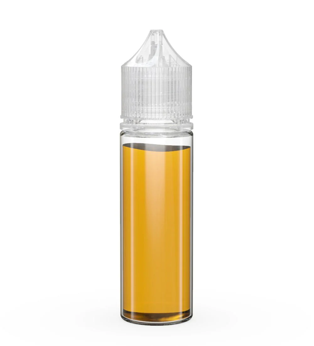 CHUBBY GORILLA | Child Resistant Unicorn V3 PET Dropper Bottles Clear | 50mL - w/ Clear Lid - 500 Count - Image 3