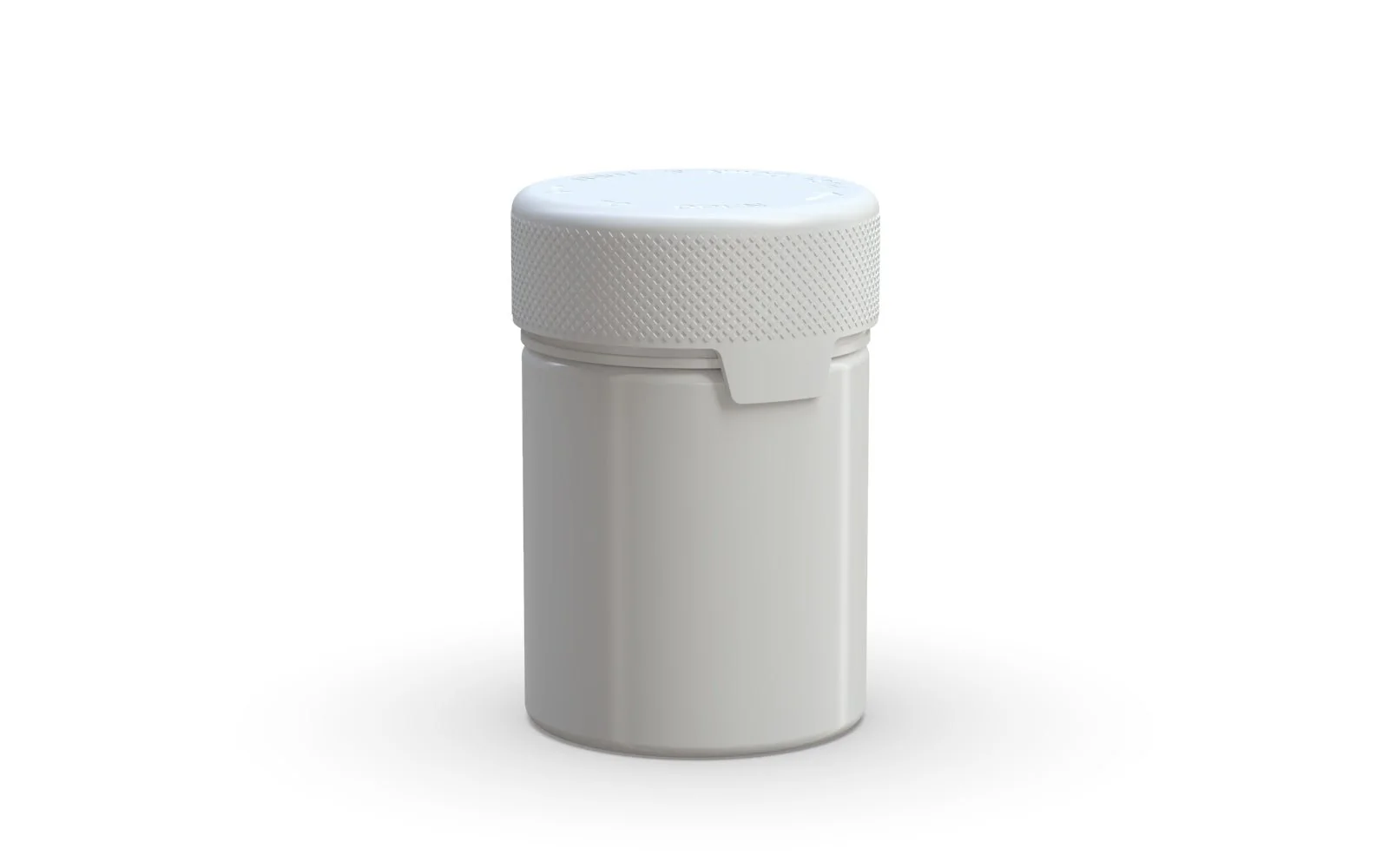 CHUBBY GORILLA | Child Resistant White Plastic Aviator Container w/ White Cap | 120mL - 4oz - 400 Count - Image 2