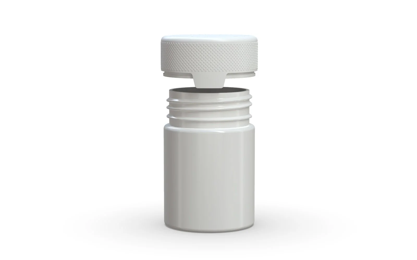 CHUBBY GORILLA | Child Resistant White Plastic Aviator Container w/ White Cap | 120mL - 4oz - 400 Count - Image 3