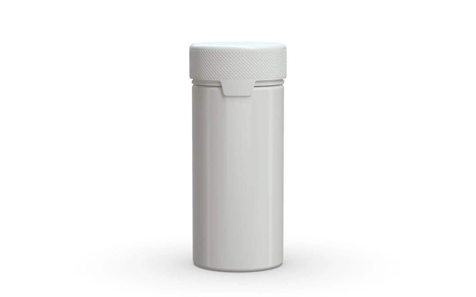 CHUBBY GORILLA | Child Resistant White Plastic Aviator Container w/ White Cap | 240mL - 8oz - 200 Count
