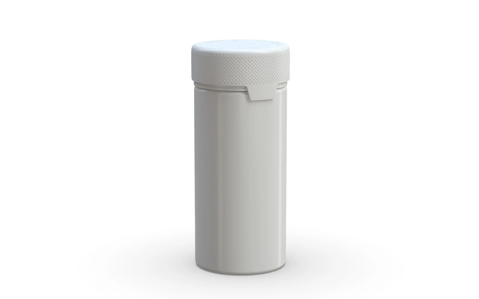 CHUBBY GORILLA | Child Resistant White Plastic Aviator Container w/ White Cap | 240mL - 8oz - 200 Count - Image 2