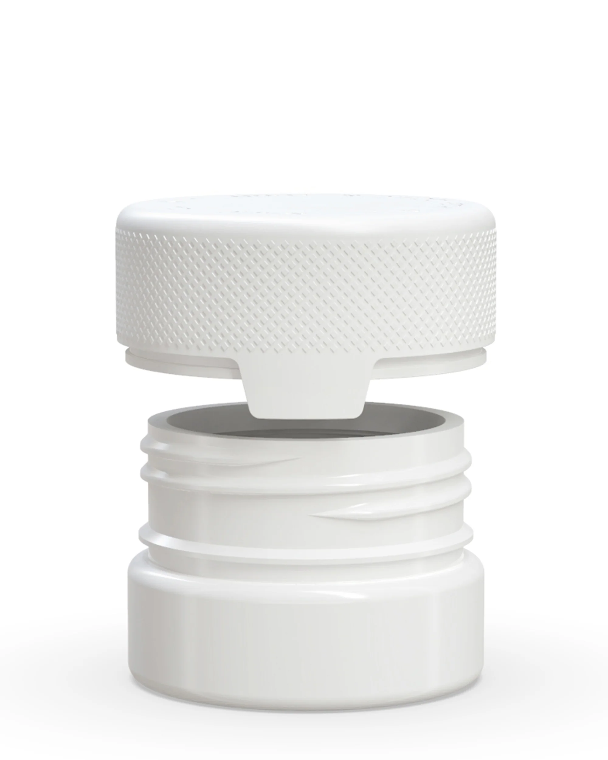 CHUBBY GORILLA | Child Resistant White Plastic Aviator Container w/ White Cap | 30mL - 1oz - 500 Count - Image 3