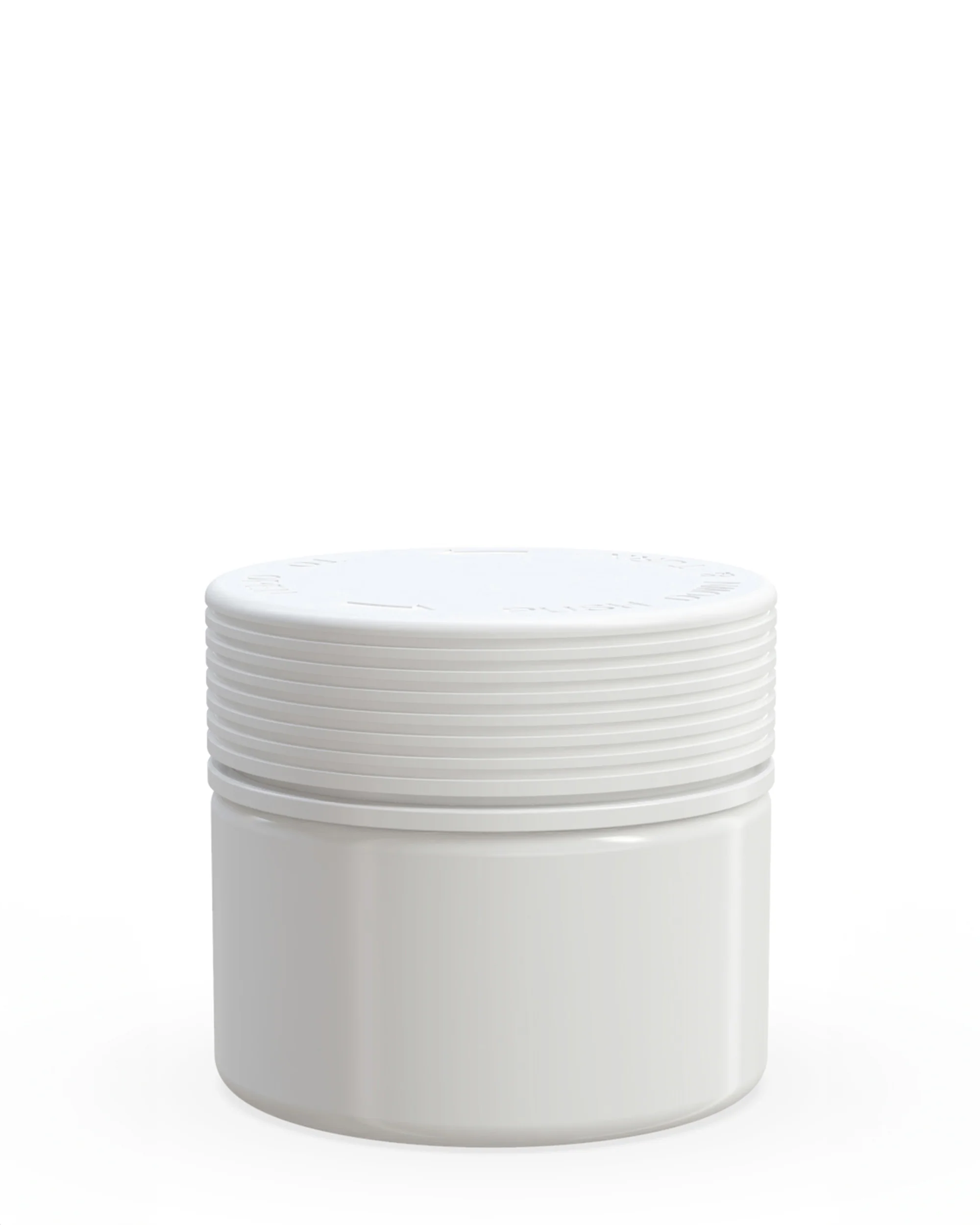 CHUBBY GORILLA | Child Resistant White Plastic Spiral XL Jar w/ White Cap | 92.5mm - 10oz - 80 Count - Image 2