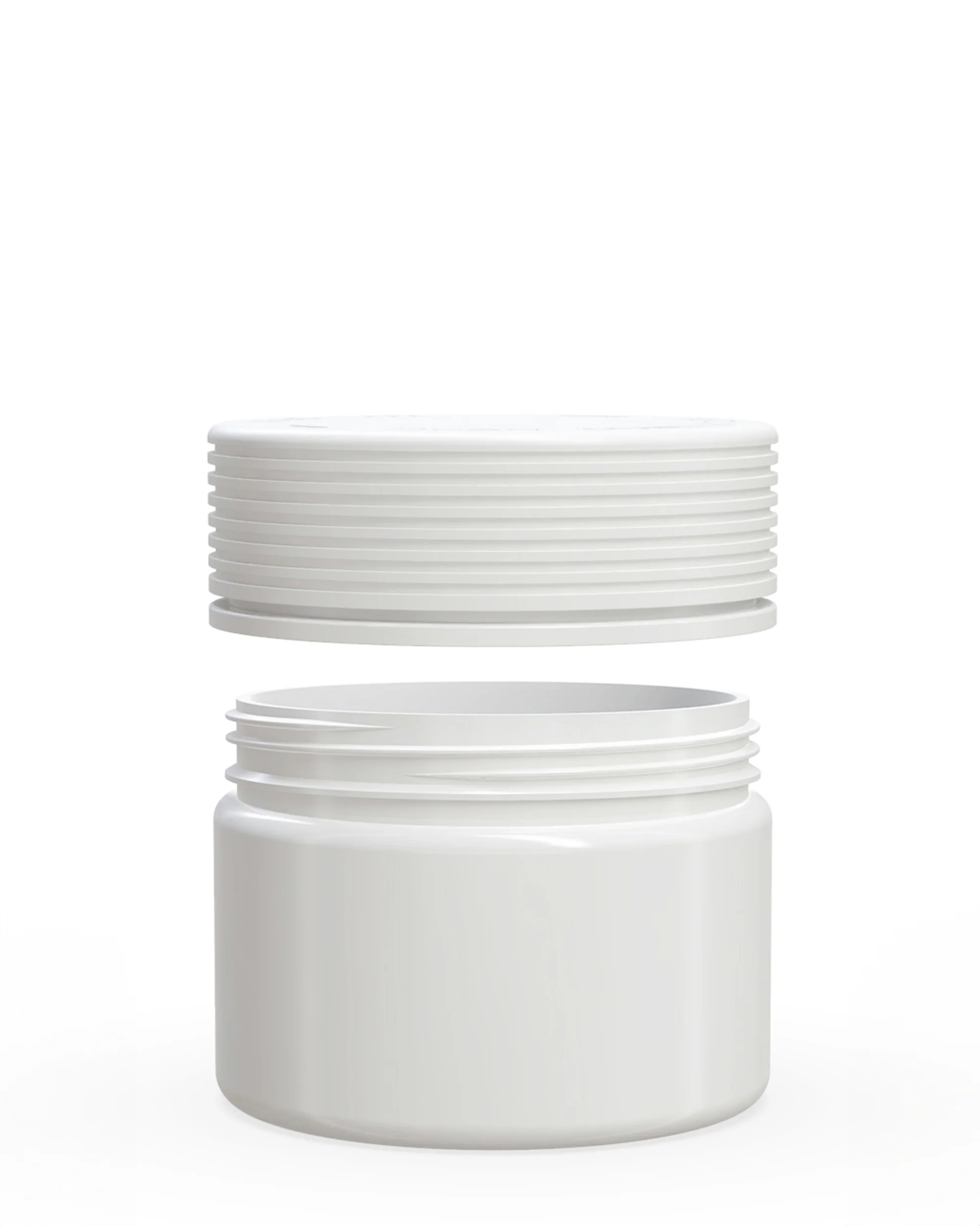 CHUBBY GORILLA | Child Resistant White Plastic Spiral XL Jar w/ White Cap | 92.5mm - 10oz - 80 Count - Image 3